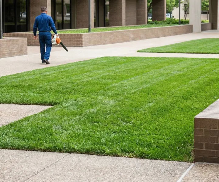 Service et entretien de terrain institutionnel